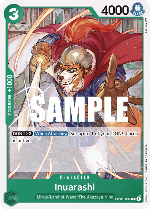 Inuarashi (One Piece Card Game)