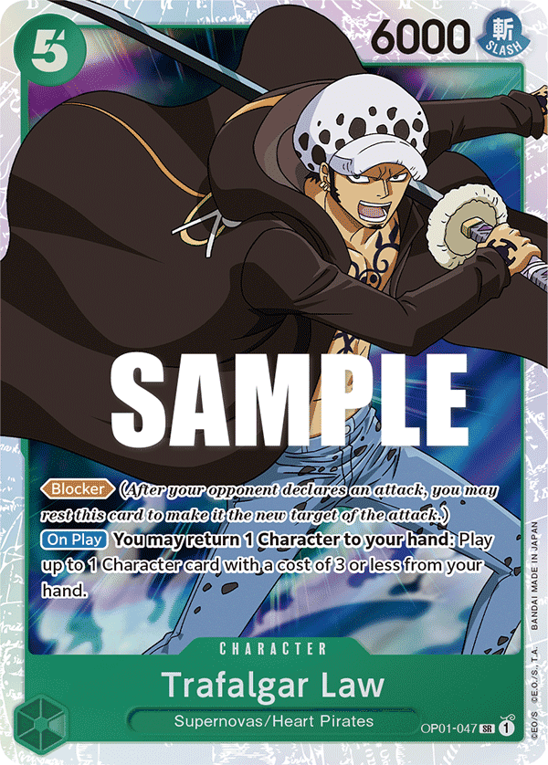 Trafalgar Law (047) (One Piece Card Game)