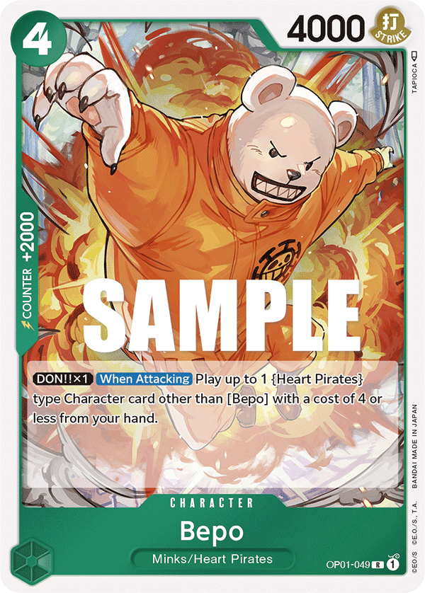 Bepo (One Piece Card Game)