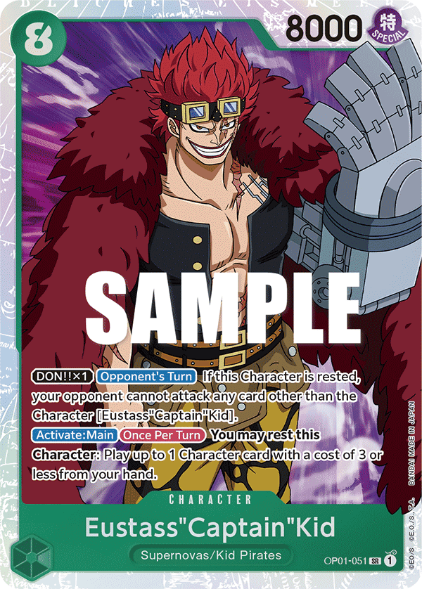 Eustass"Captain"Kid (One Piece Card Game)